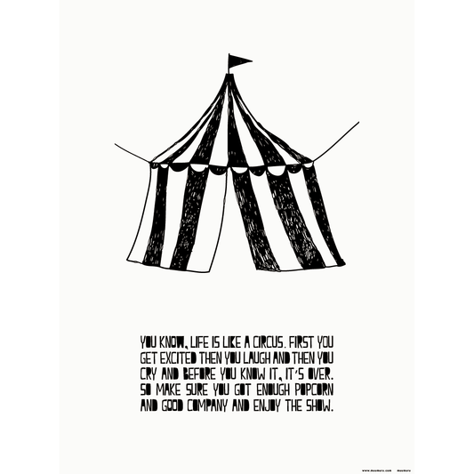 Printti Circus Tent 30 x 40cm